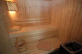 Eigene Sauna im Haus